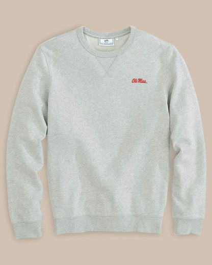 Ole Miss Apparel - Upper Deck Pullover Sweatshirt | Southern Tide Collegiate