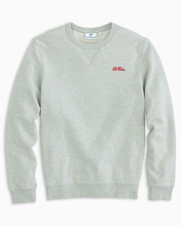 Ole Miss Apparel - Upper Deck Pullover Sweatshirt | Southern Tide Collegiate
