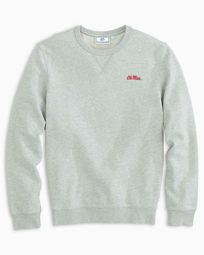 Ole Miss Apparel - Upper Deck Pullover Sweatshirt | Southern Tide Collegiate