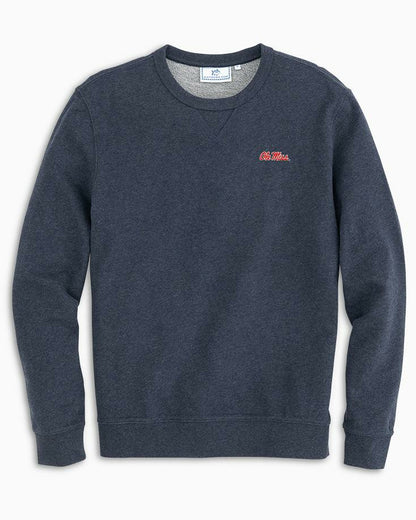 Ole Miss Apparel - Upper Deck Pullover Sweatshirt | Southern Tide Collegiate
