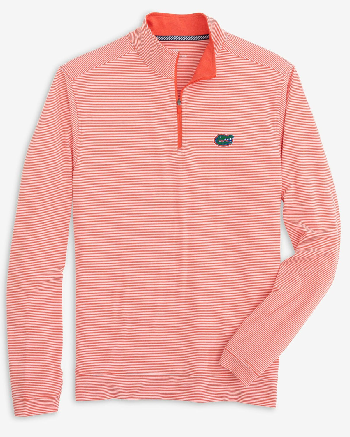 Florida Gators Stripe Heather Quarter Zip | Southern Tide Collegiate