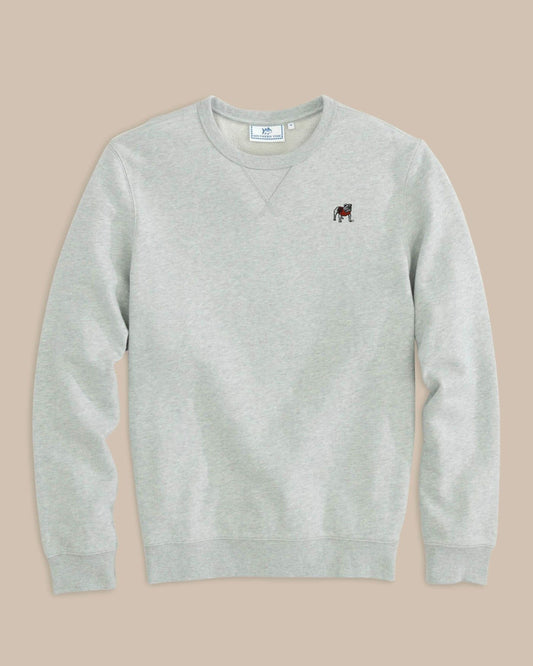 Georgia Bulldogs Upper Deck Pullover Sweater | Southern Tide Collegiate