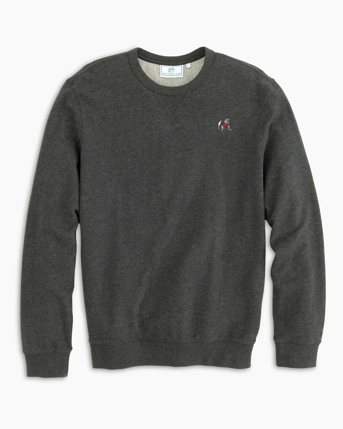 Georgia Bulldogs Upper Deck Pullover Sweater | Southern Tide Collegiate