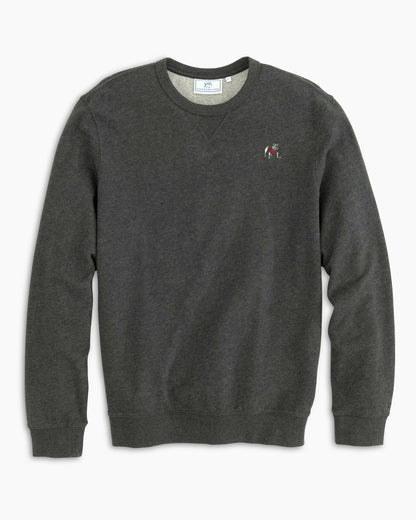 Georgia Bulldogs Upper Deck Pullover Sweater | Southern Tide Collegiate
