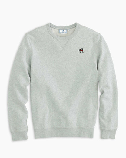 Georgia Bulldogs Upper Deck Pullover Sweater | Southern Tide Collegiate