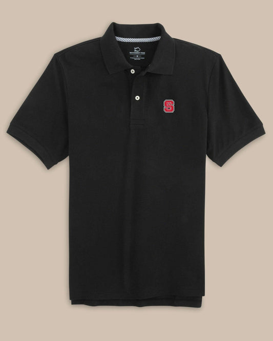 NC State Wolfpack Short Sleeve Skipjack Polo | Southern Tide Collegiate