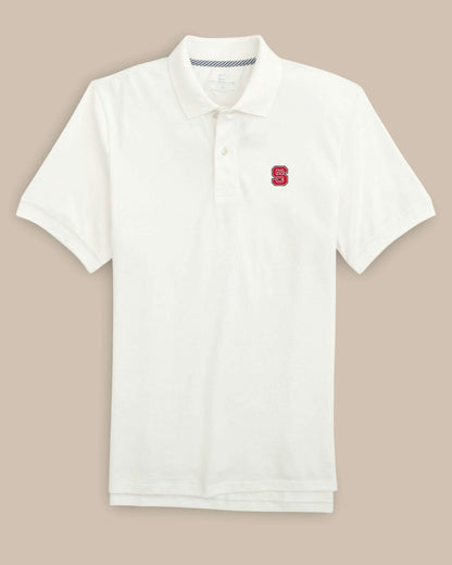 NC State Wolfpack Short Sleeve Skipjack Polo | Southern Tide Collegiate