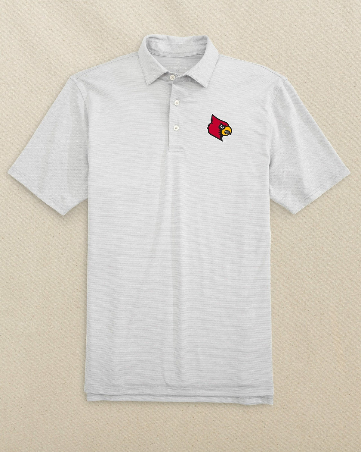 Louisville Cardinals Driver Spacedye Polo | Southern Tide Collegiate
