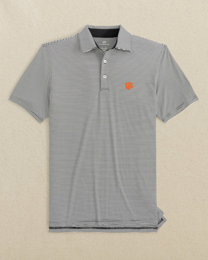 Clemson brrr°®-eeze Meadowbrook Stripe Polo | Southern Tide Collegiate