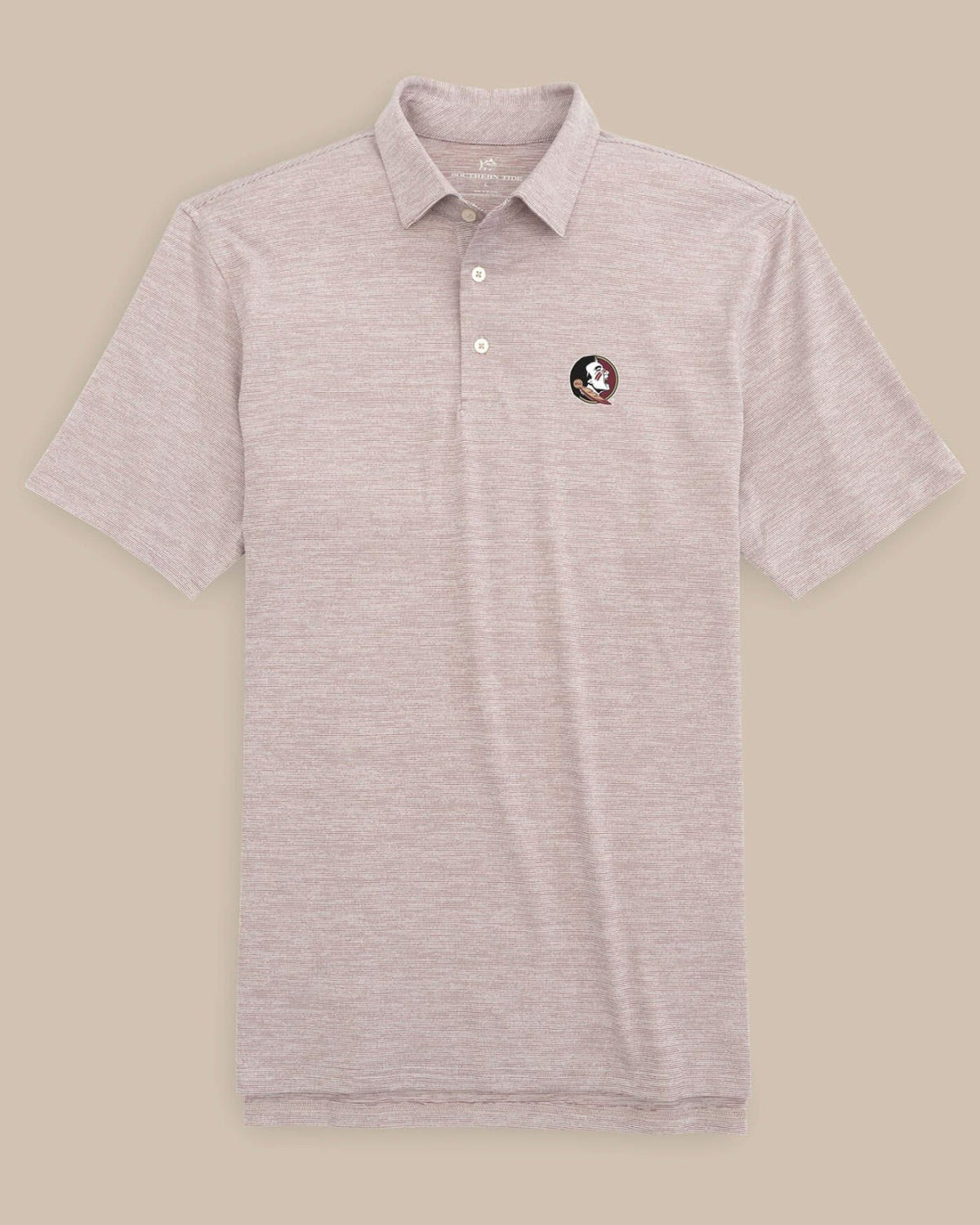FSU Seminoles Driver Spacedye Polo Shirt | Southern Tide Collegiate