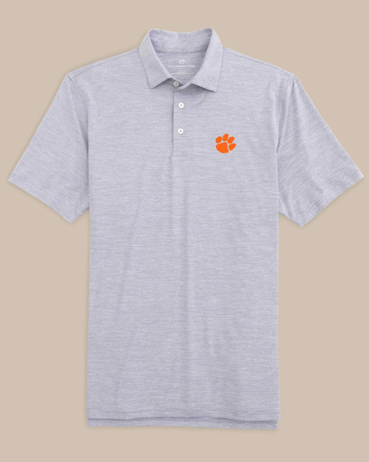 Clemson Tigers Driver Spacedye Polo Shirt | Southern Tide Collegiate
