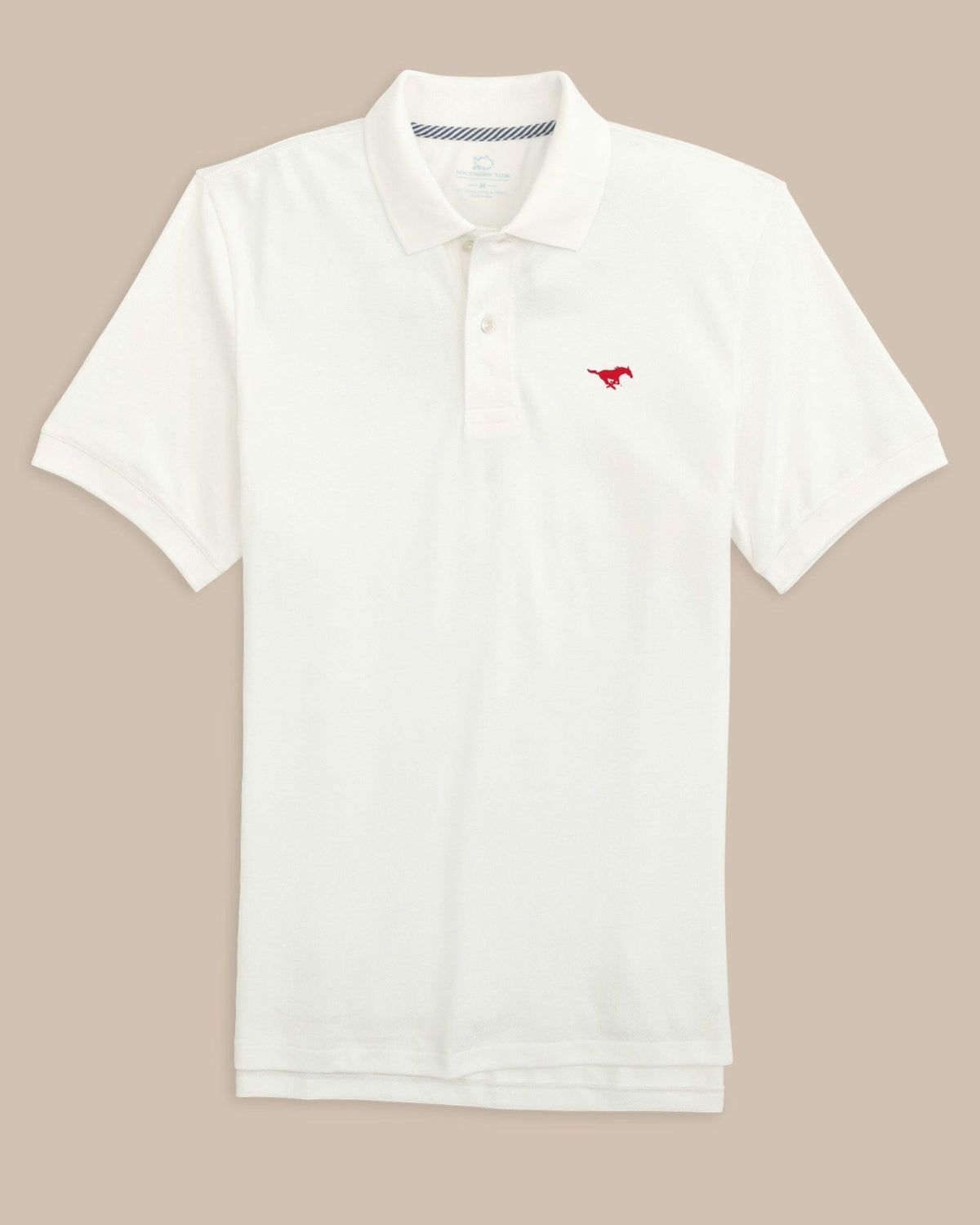 SMU Mustangs Skipjack Polo | Southern Tide Collegiate