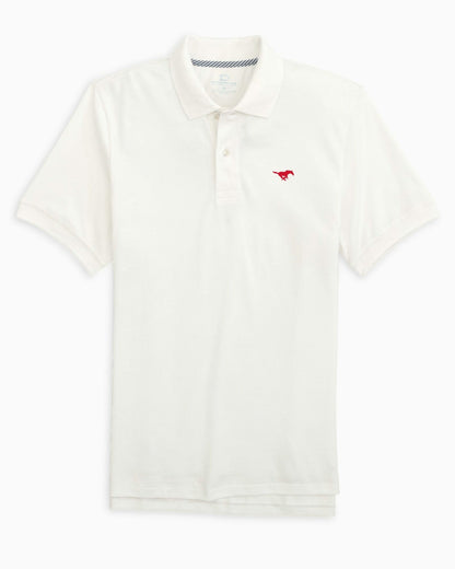 SMU Mustangs Skipjack Polo | Southern Tide Collegiate