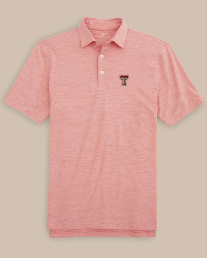 Texas Tech Driver Spacedye Polo Shirt | Southern Tide Collegiate