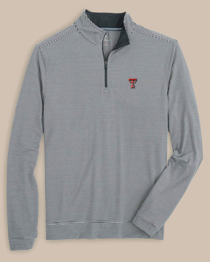 Texas Tech Red Raiders Heather Quarter Zip | Southern Tide Collegiate