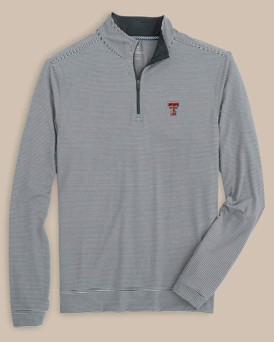 Texas Tech Red Raiders Heather Quarter Zip | Southern Tide Collegiate
