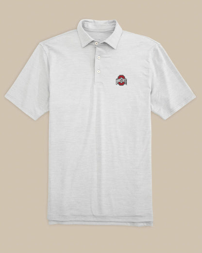 Ohio State Buckeyes Driver Spacedye Polo Shirt – Southern Tide | Southern Tide Collegiate