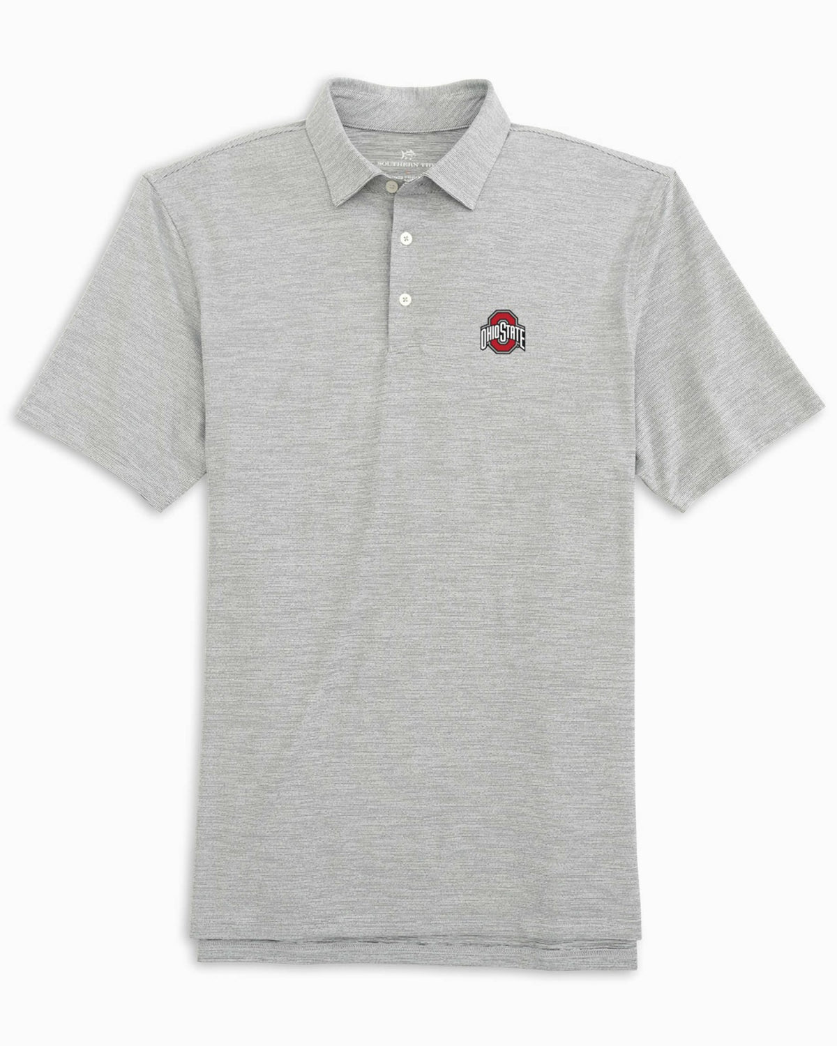 Ohio State Buckeyes Driver Spacedye Polo Shirt – Southern Tide | Southern Tide Collegiate