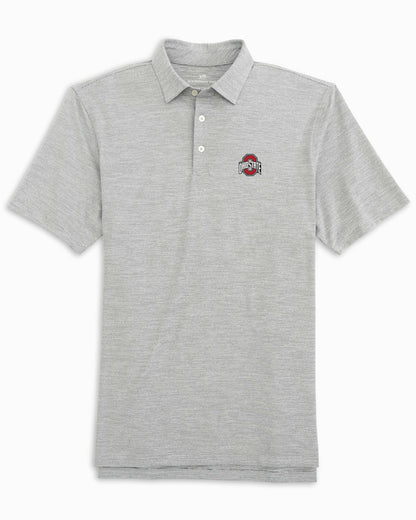 Ohio State Buckeyes Driver Spacedye Polo Shirt – Southern Tide | Southern Tide Collegiate