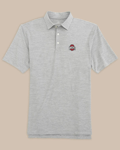 Ohio State Buckeyes Driver Spacedye Polo Shirt – Southern Tide | Southern Tide Collegiate