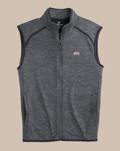Ohio State Buckeyes Baybrook Heather Vest | Southern Tide Collegiate