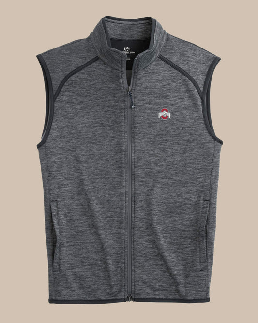 Ohio State Buckeyes Baybrook Heather Vest | Southern Tide Collegiate