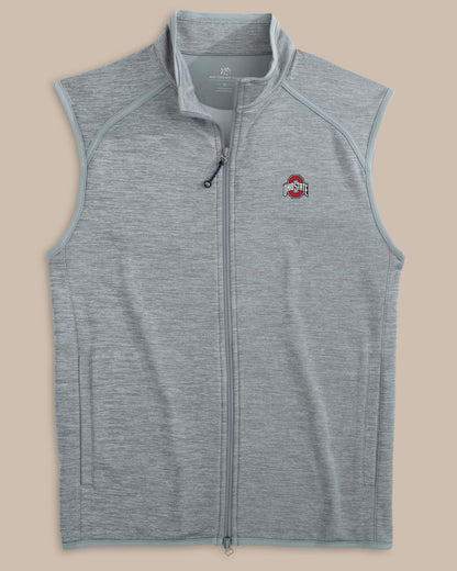Ohio State Buckeyes Baybrook Heather Vest | Southern Tide Collegiate