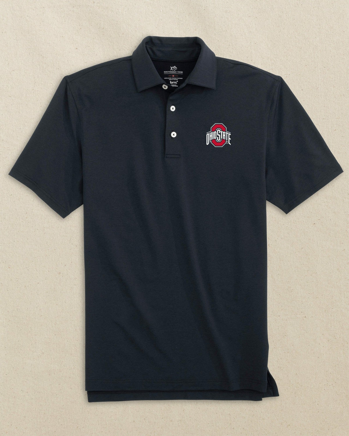 Ohio State Buckeyes brrr°®-eeze Heather Polo | Southern Tide Collegiate