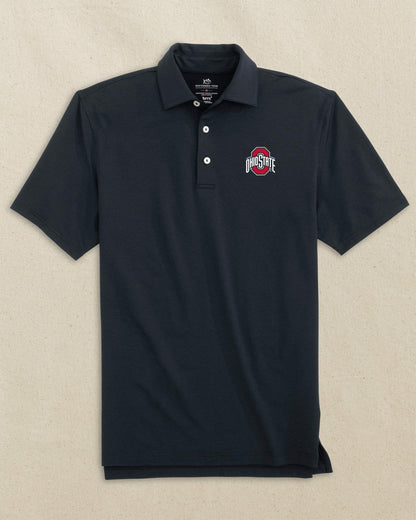 Ohio State Buckeyes brrr°®-eeze Heather Polo | Southern Tide Collegiate