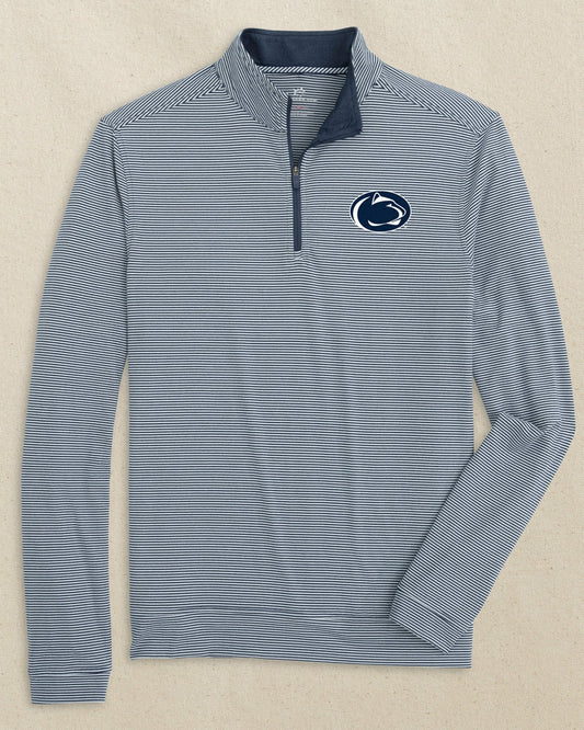 Penn State Nittany Lions Stripe Quarter Zip | Southern Tide Collegiate