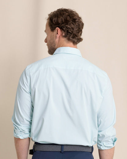 Charleston Mint Granby Stripe Long Sleeve Shirt | Southern Tide Sale