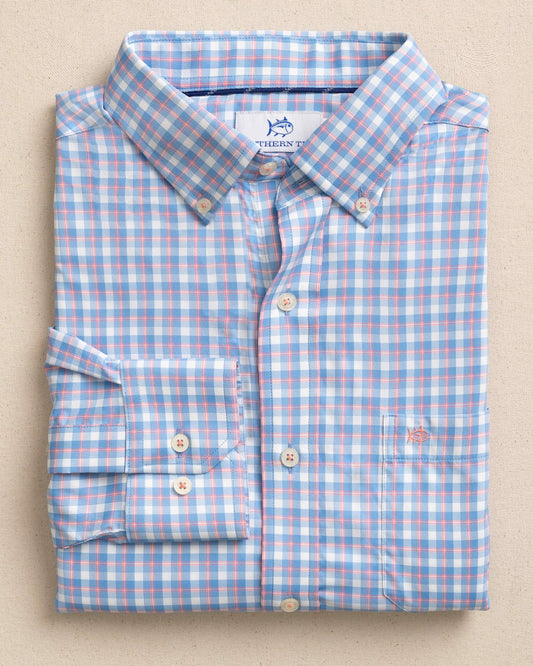 Sunset Harbor brrr°® Intercoastal Sport Shirt | Southern Tide Sale