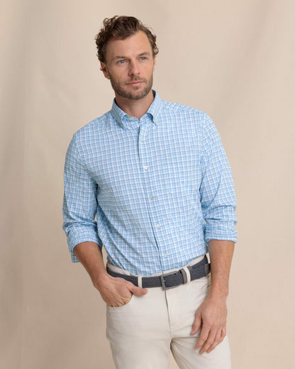 Sunset Harbor brrr°® Intercoastal Sport Shirt | Southern Tide Sale