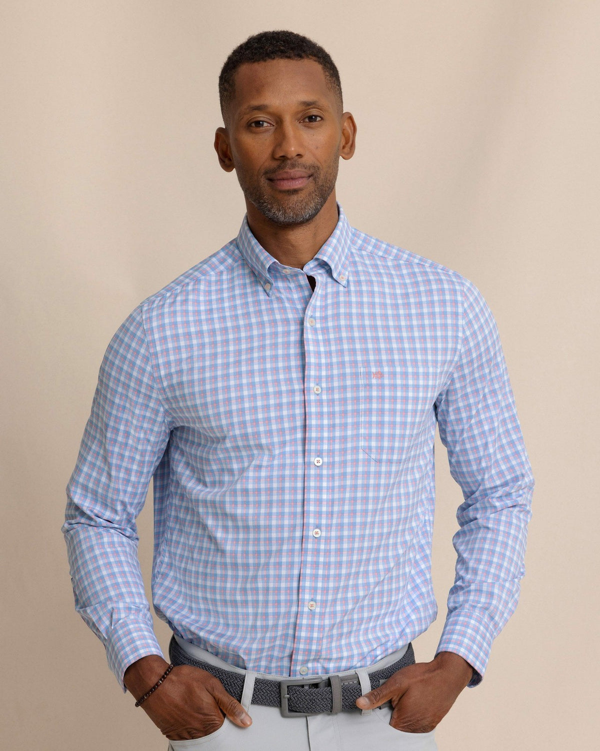 Sunset Harbor brrr°® Intercoastal Sport Shirt | Southern Tide Sale