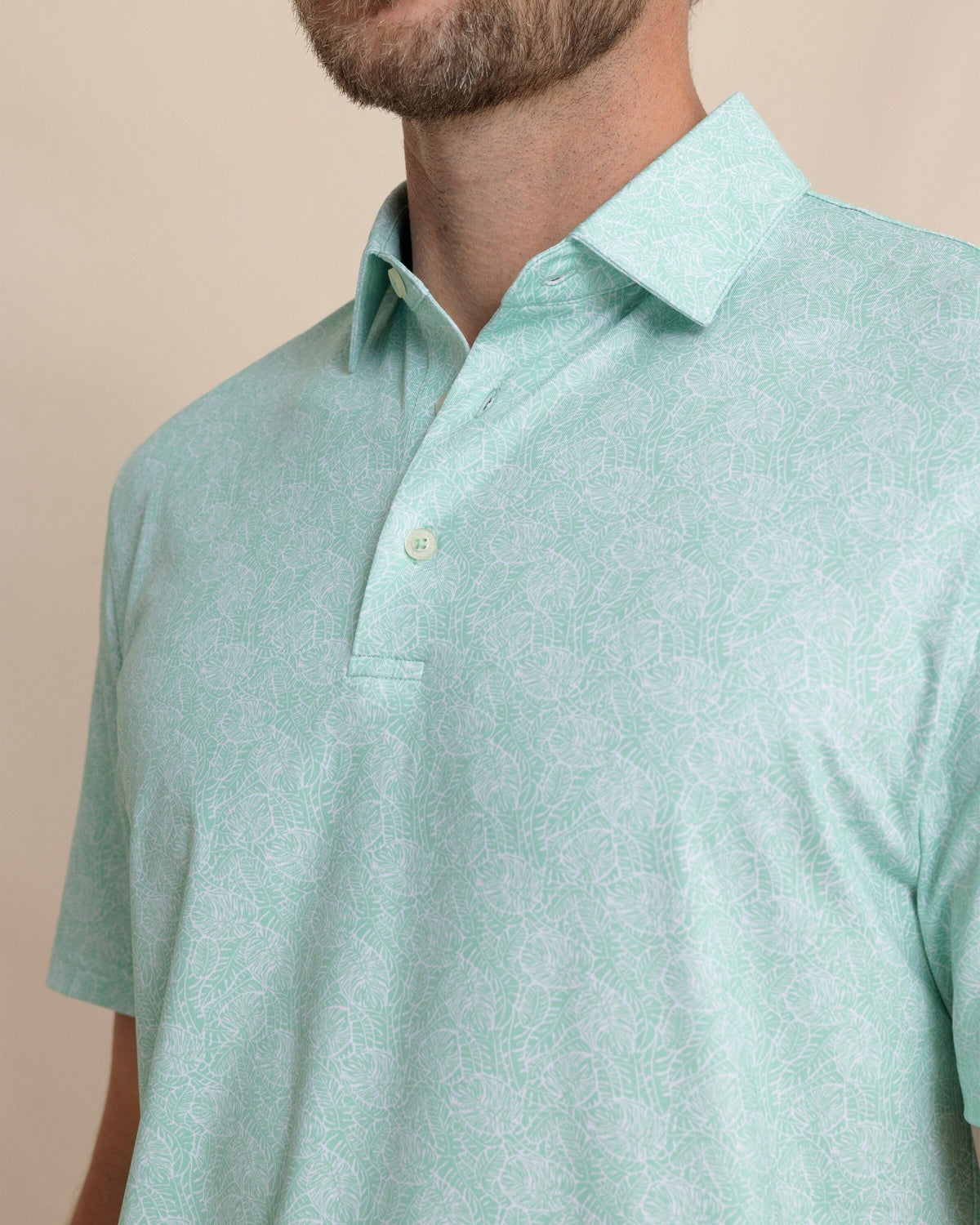 Driver Beach Palms Printed Polo | Southern Tide Sale
