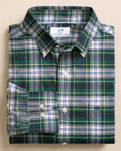 Gordon Tartan Skipjack Sport Shirt | Southern Tide Sale