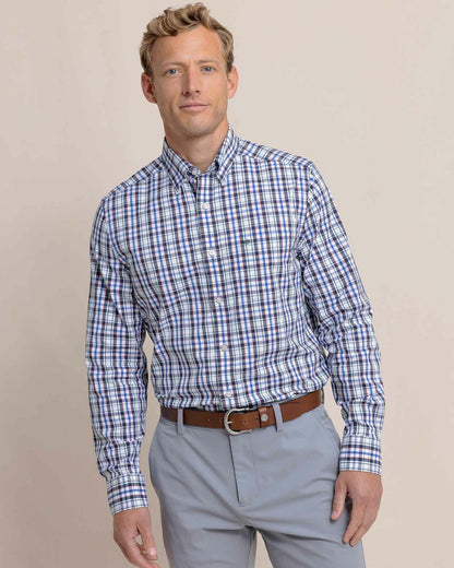Charleston Master Plaid Long Sleeve Sport Shirt | Southern Tide Sale