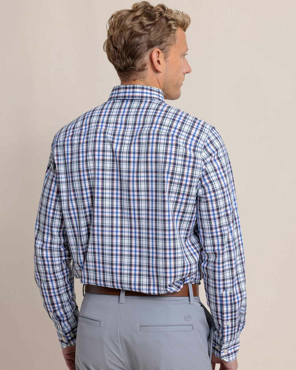 Charleston Master Plaid Long Sleeve Sport Shirt | Southern Tide Sale