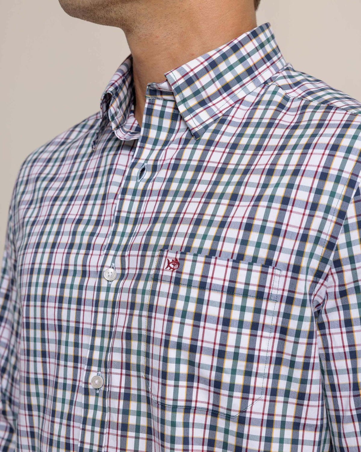 Charleston Master Plaid Long Sleeve Sport Shirt | Southern Tide Sale