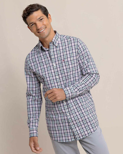 Charleston Master Plaid Long Sleeve Sport Shirt | Southern Tide Sale