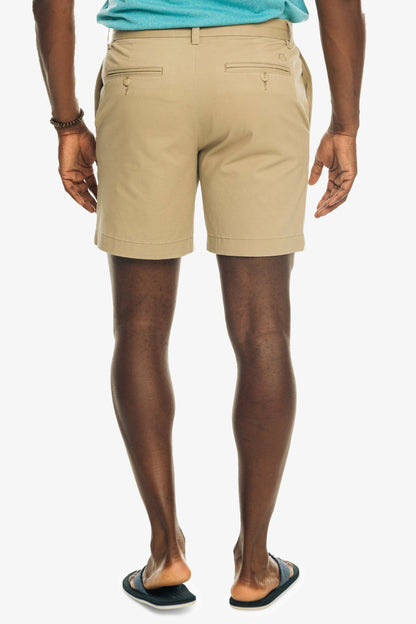 7 Inch Khaki Shorts - Channel Marker Fabric | Southern Tide Sale