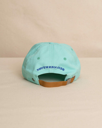 Mini Skipjack Leather Strap Hat - Turtle Green | Southern Tide Sale