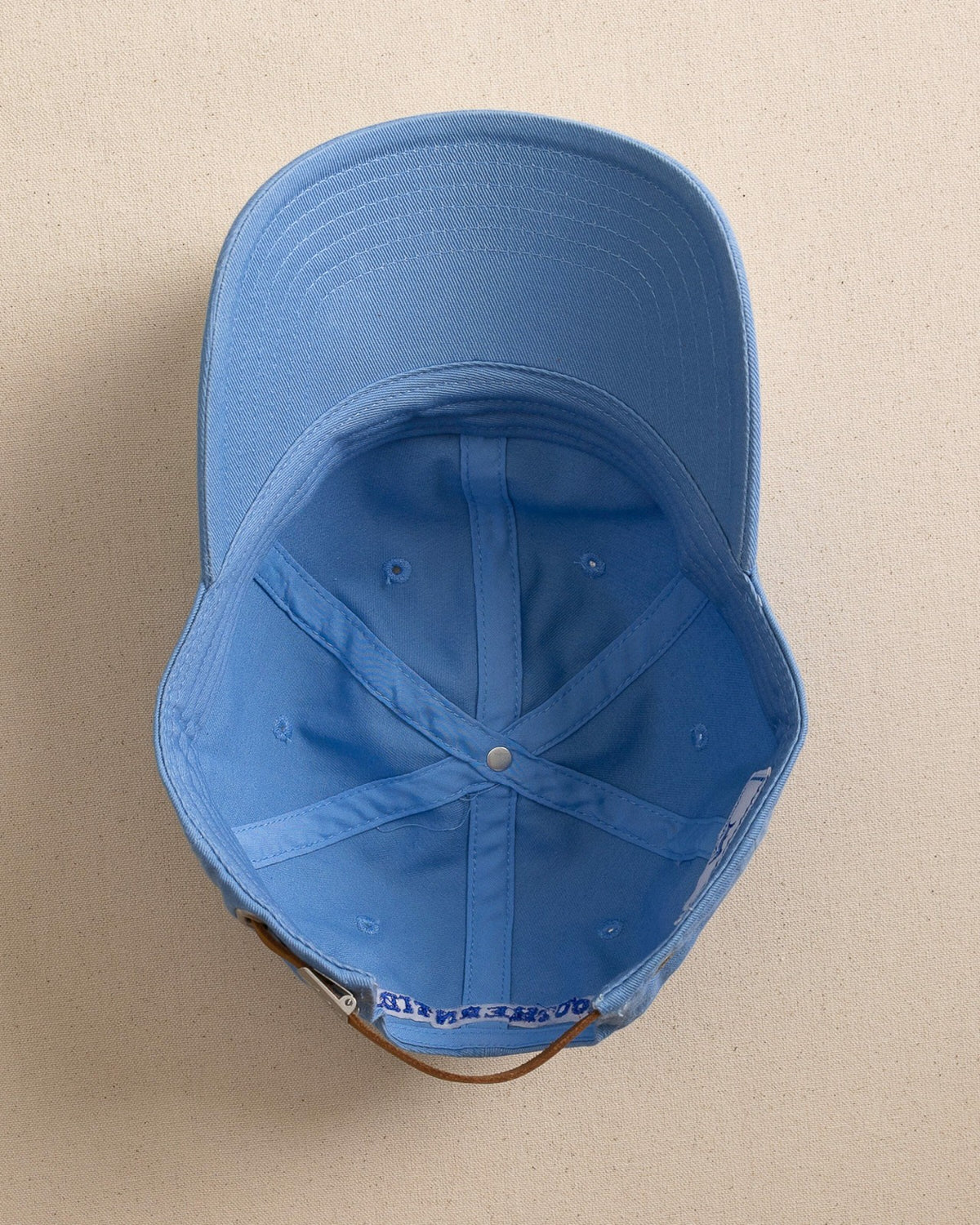 Mini Skipjack Leather Strap Hat - Ocean Channel | Southern Tide Sale