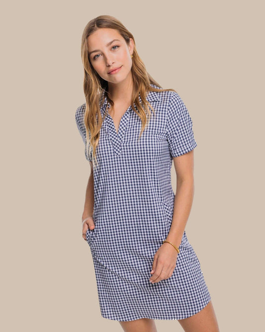 Kamryn brrr°® Intercoastal Gingham Dress | Southern Tide Sale