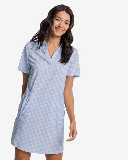 Kamryn brrr°® Intercoastal Gingham Dress | Southern Tide Sale