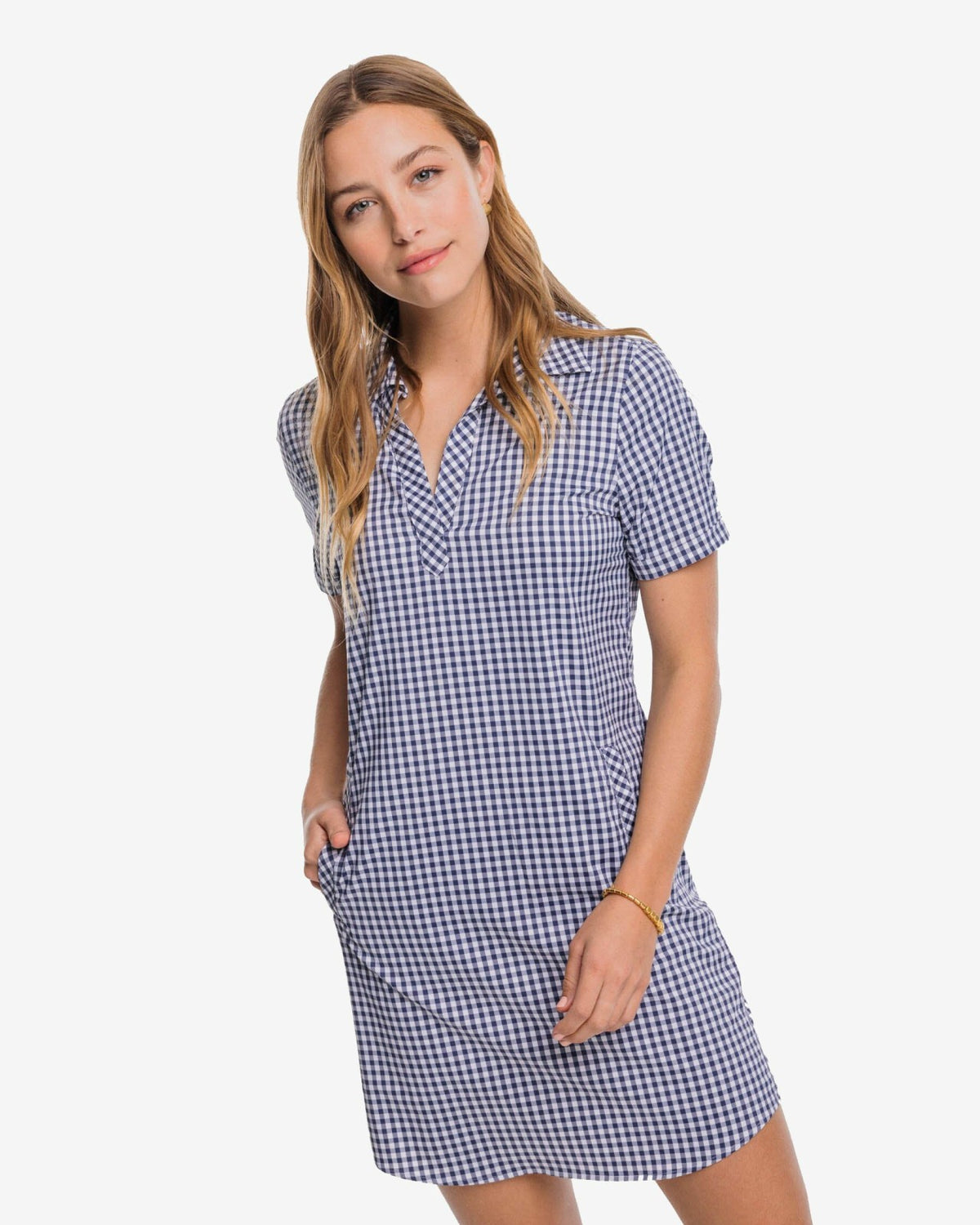 Kamryn brrr°® Intercoastal Gingham Dress | Southern Tide Sale