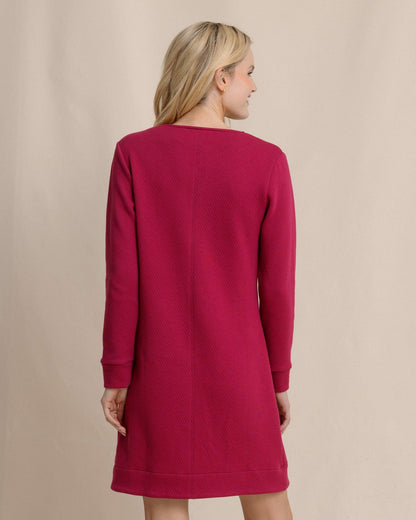 Cady Jacquard Dress - Carolina Plum | Southern Tide Sale