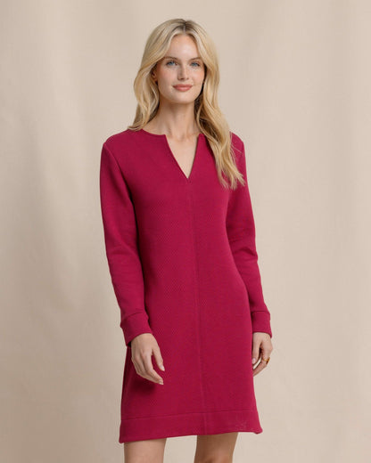 Cady Jacquard Dress - Carolina Plum | Southern Tide Sale