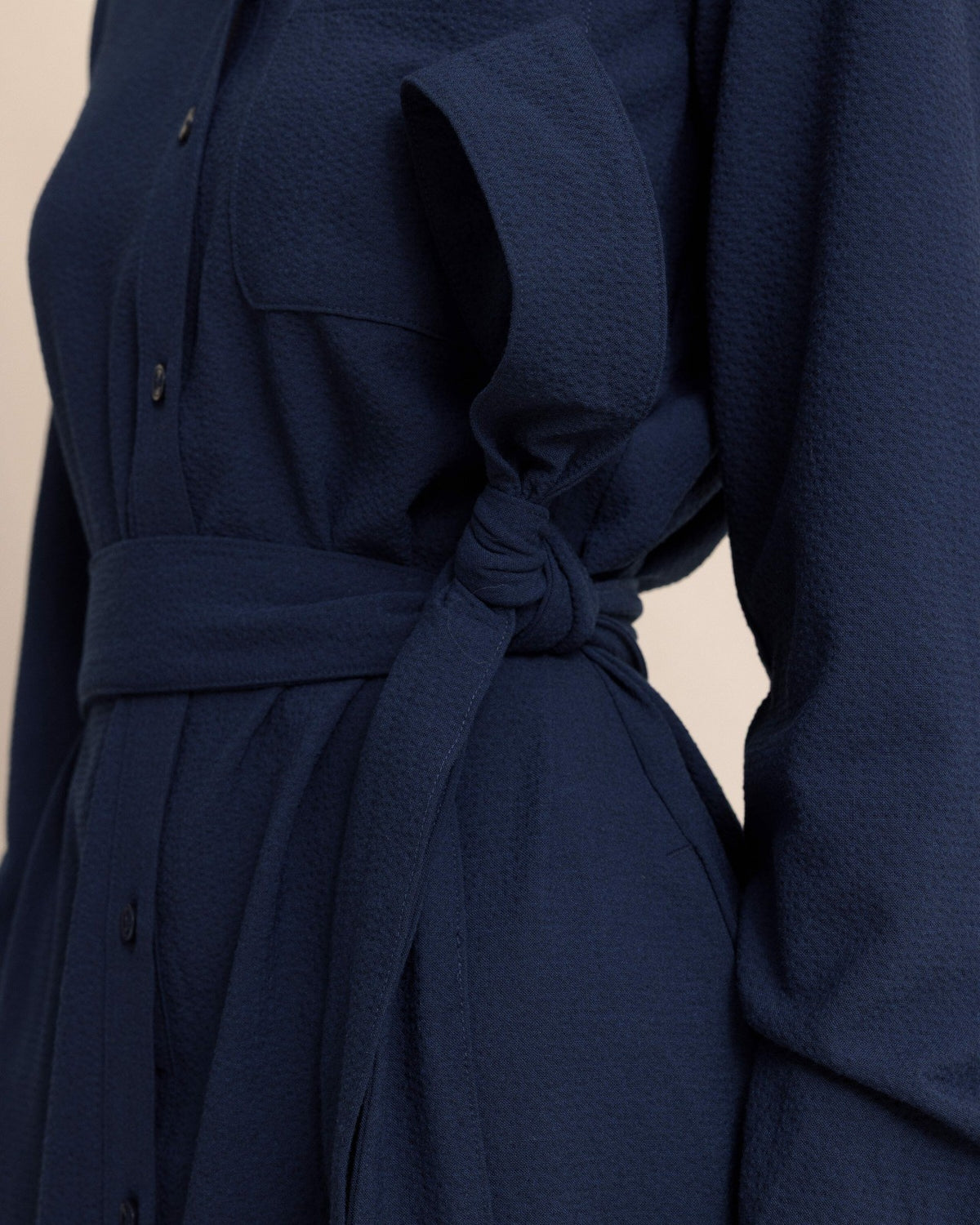 Trista Textured Midi Shirt Dress | Southern Tide Sale