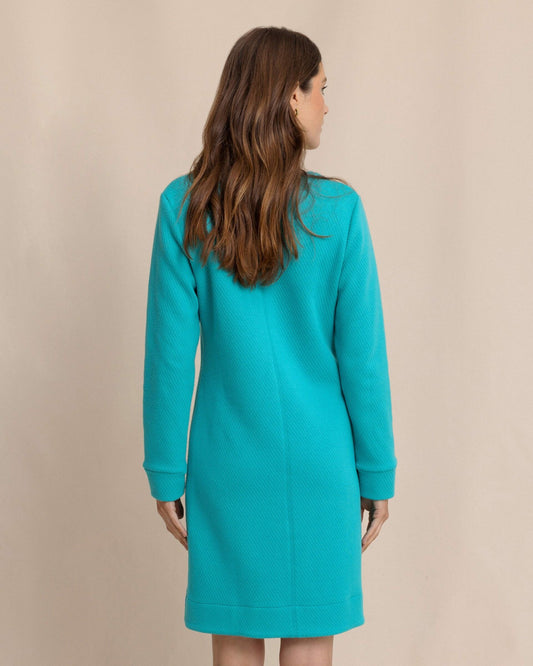 Cady Jacquard Dress - Spruce Shade | Southern Tide Sale